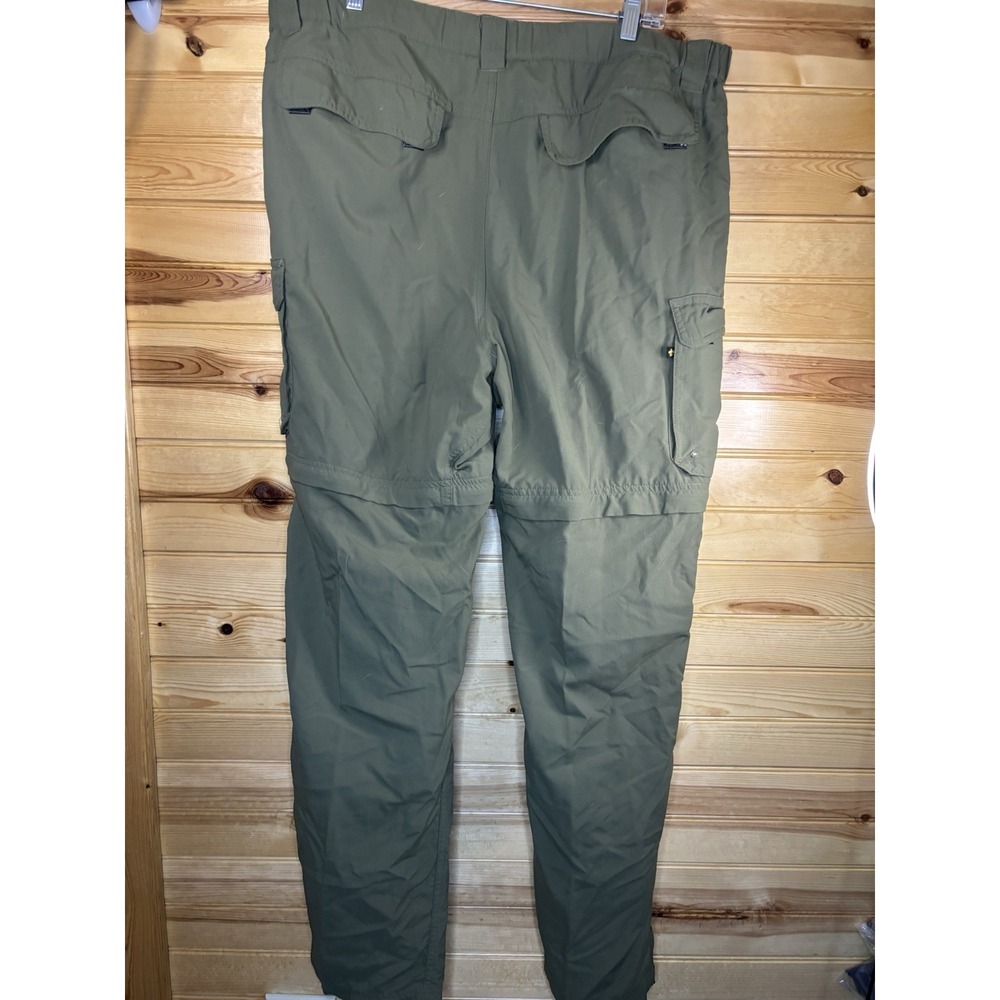 BOY SCOUTS of America Switchback UNIFORM PANTS Convertible Cargo BSA Men's Large - Picture 3 of 6